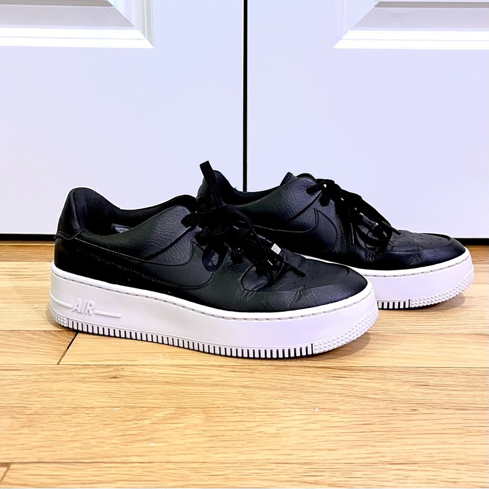 Nike Air Force 1 sage low black 9